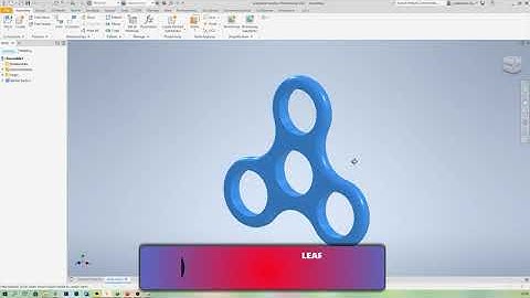 Autodesk Inventor: How to make spinner tool and its animation.