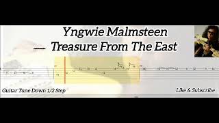 Yngwie Malmsteen - Treasure From The East ( Tab Guitar )