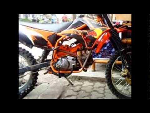 Video Modifikasi Motorplus TRAIL YAMAHA VEGA R Tahun 2005  YouTube