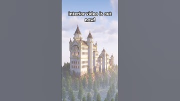 we dropped the interior tutorial for this castle! #neuschwanstein #ideas #minecraft #tutorial