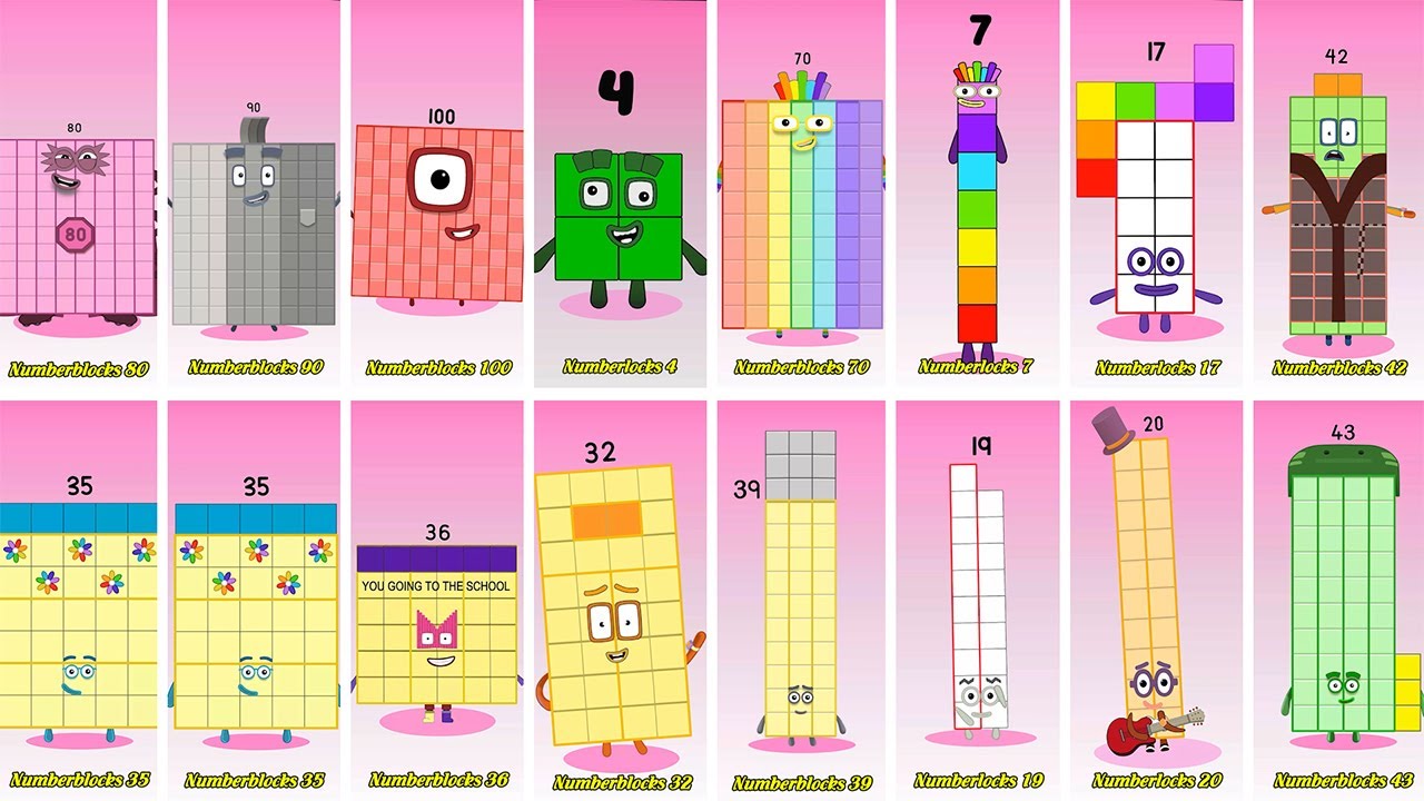 Sprunki OC Numberblocks 68 to 70  | Incredibox Compilation #sprunki #incredibox #numberblocks