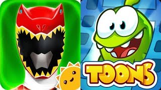 Power Rangers Dino Charge vs Om Nom Toons Cut the Rope screenshot 3