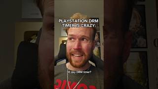 PLAYSTATION DRM TIMER IS CRAZY #shorts