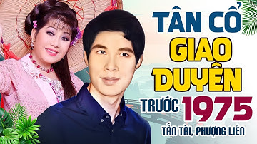 Tấn Tài & Phượng Liên - Tân Cổ Giao Duyên Trước 1975 Bình Chọn Hay Nhất | Ông Hoàng Đĩa Nhựa Tấn Tài