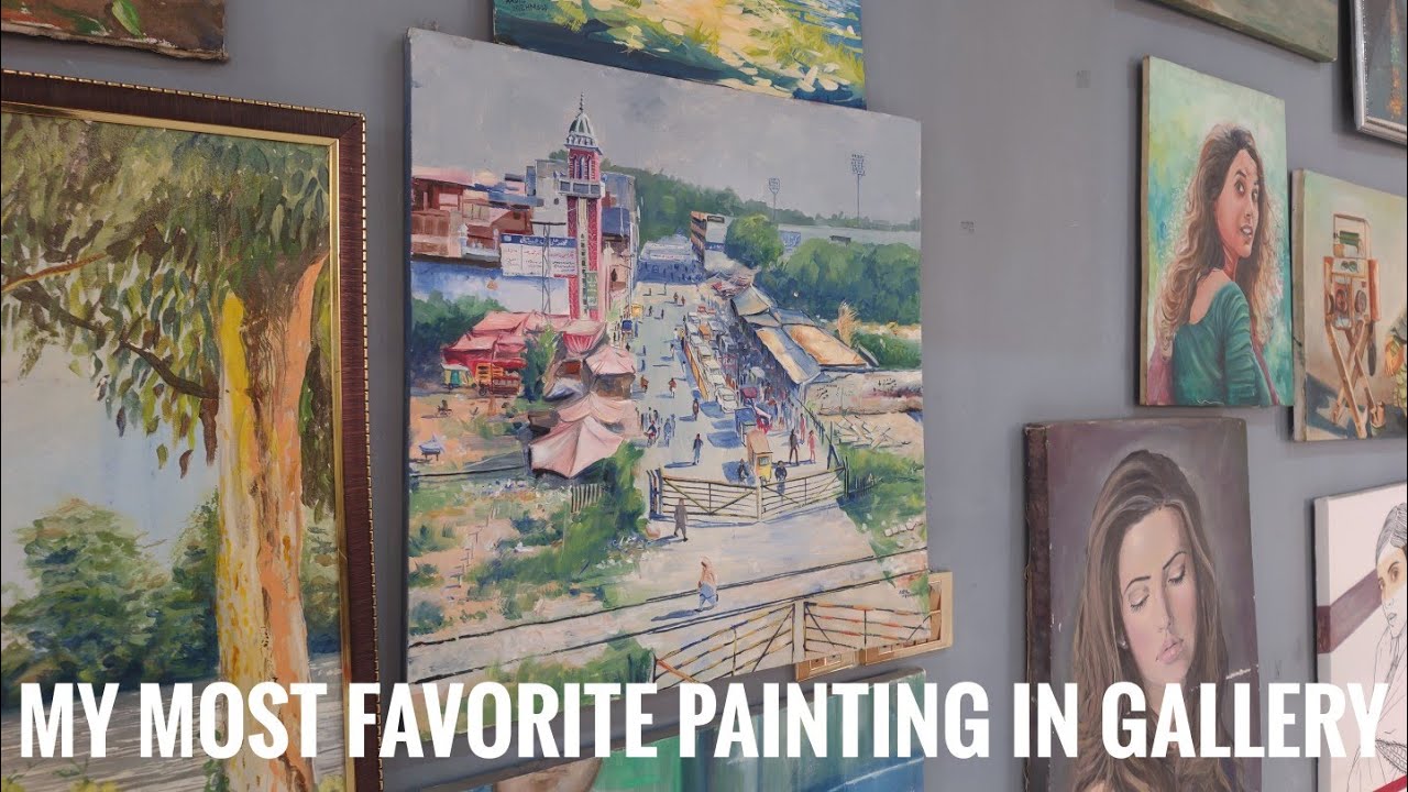 my favorite Painting in my Art Gallery - YouTube