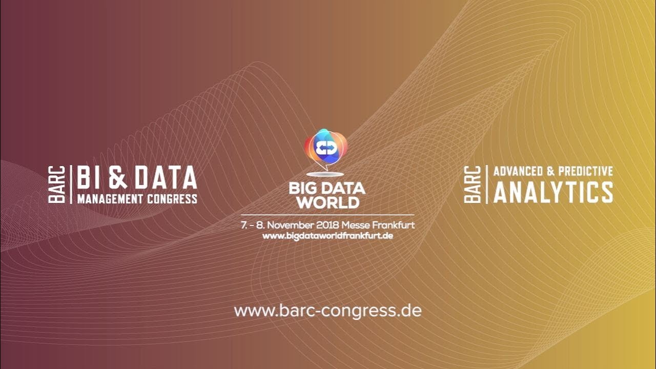 BARC BI & Data Management Congress und BARC Advanced & Predictive ...