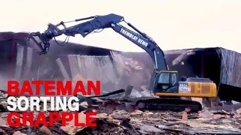 Demolition & Sorting Grapple In Action!