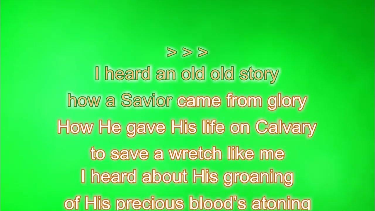 Victory In Jesus karaoke Key of D YouTube