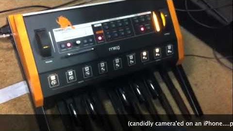 Moog Minitaur Preview Feature w/ Michael Krewitsky of ProSound.com