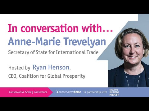 In conversation with Anne-Marie Trevelyan