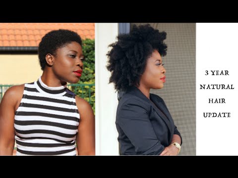 My 3 Years Natural Hair Journey Update Length Check Youtube