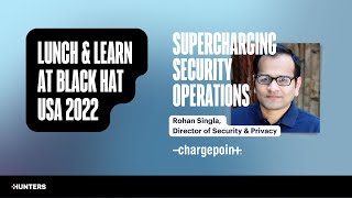 Lunch and Learn at Black Hat with Hunters and ChargePoint screenshot 5