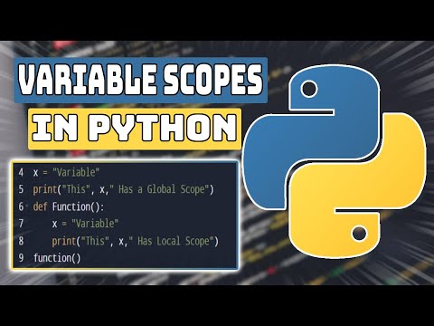 Global VS Local Variables in Python | Python Tutorial for Beginners