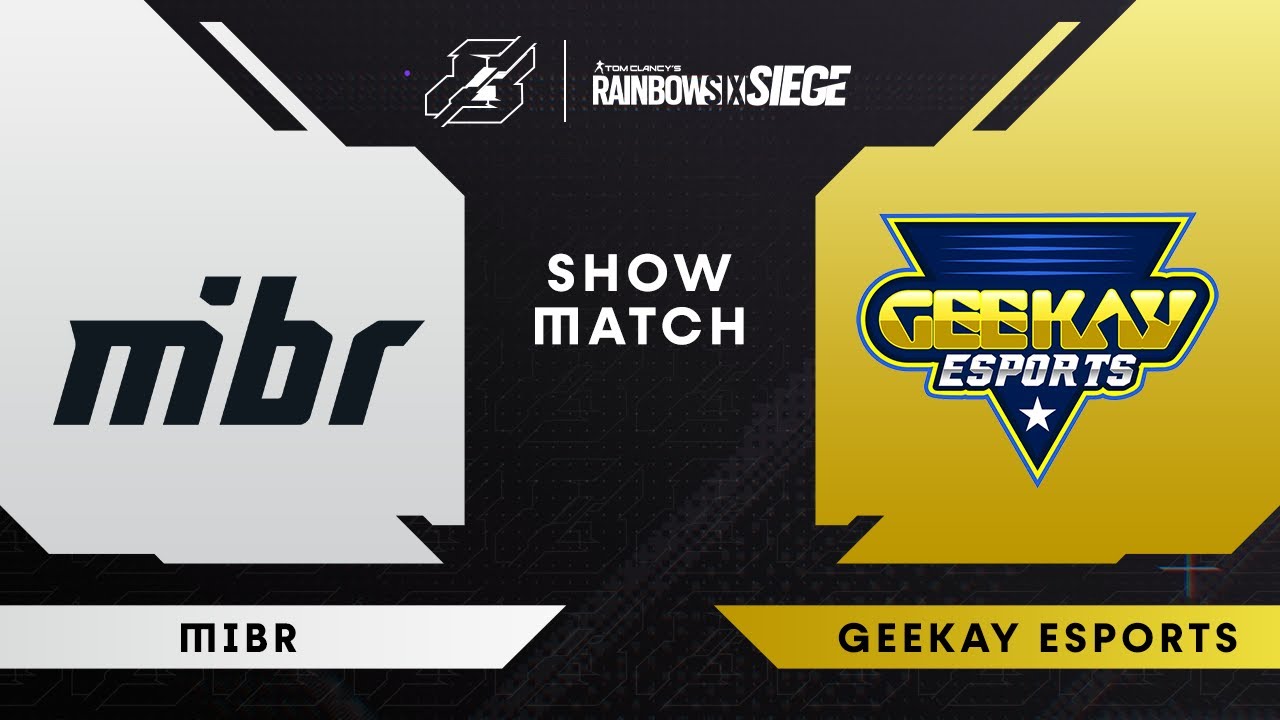 Geekay esports vs. MIBR | Gamers8 | Rainbow Six | Day 4 | Showmatch ...