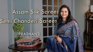 Assam Silk Sarees, Semi Chanderi Sarees, Cotton Dress Materials & Antique Bangles screenshot 4