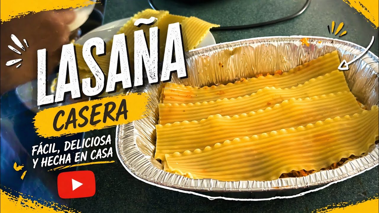 COMO HACER LASAÑA DE CARNES MOLIDA Y QUESO 