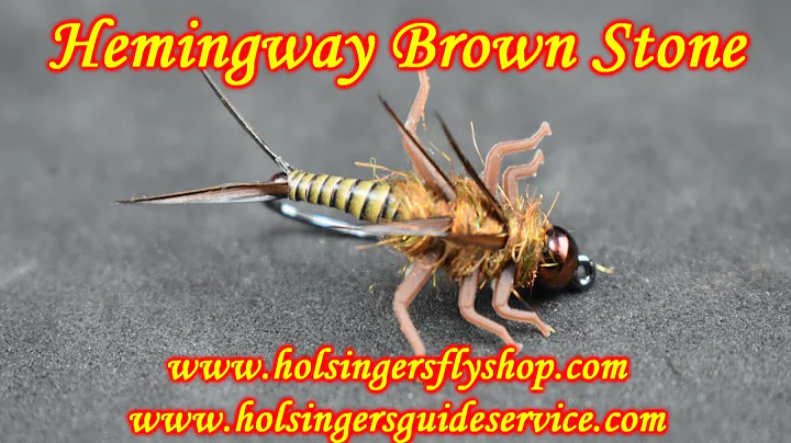 Hemingway Brown Stone, Holsinger's Fly Shop