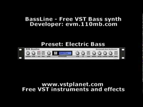 BassLine - Free VST bass synth - vstplanet.com