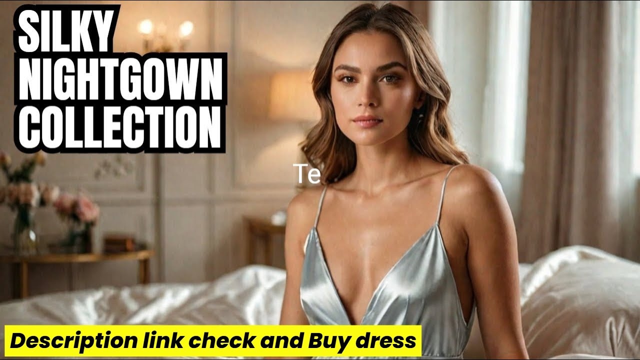 Cynthia Sleepwear Sexy Satin Plain