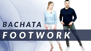 Beginner Bachata FOOTWORK Tutorial | Basic Steps