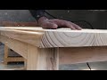 Great Woodworking Project Ideas For Beginners || Build A Simple, Yet Incredibly Sturdy Desk