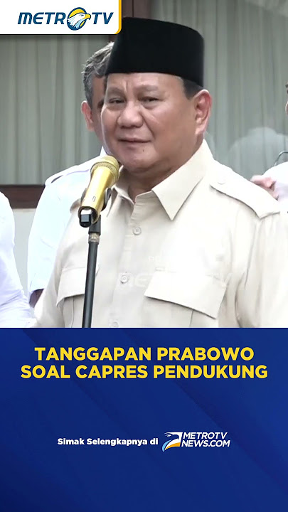 Prabowo: Kalau Ada Yang Dukung Kita Terima #shorts