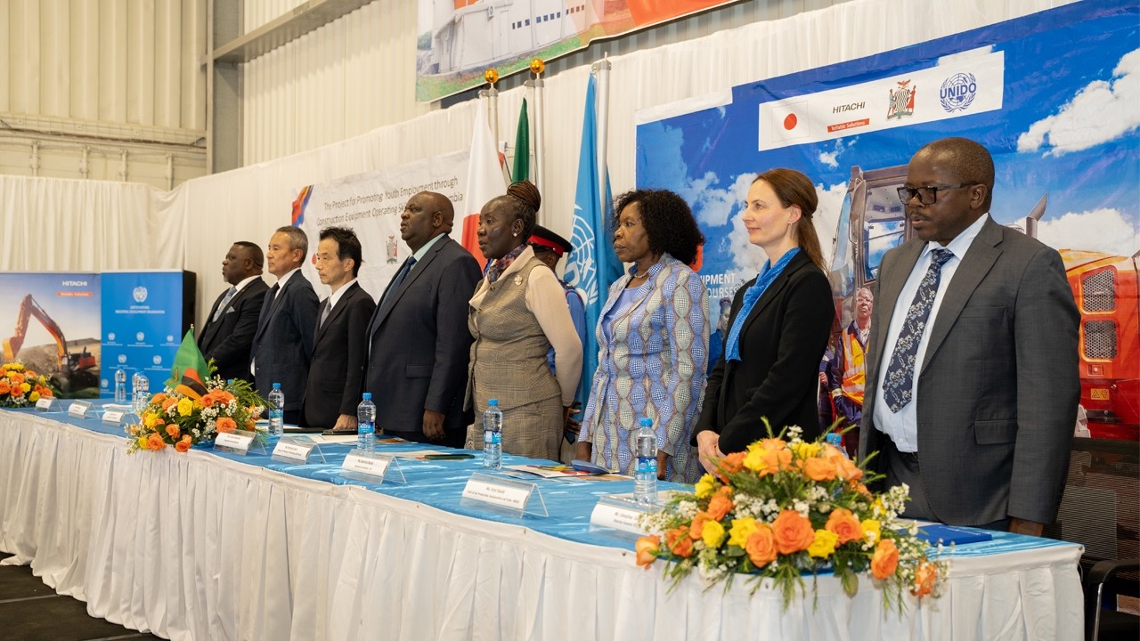 INAUGURATION CEREMONY OF THE NEW HEAVY EQUIPMENT OPERATOR TRAINING ...