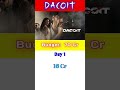 dacoit day 1 box office collection #movie #bollywood #dacoit #cinema