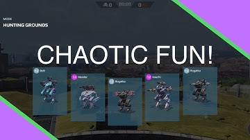 Hunting Grounds Gameplay (Bolt, Haechi, Mender, Rogatka) - War Robots