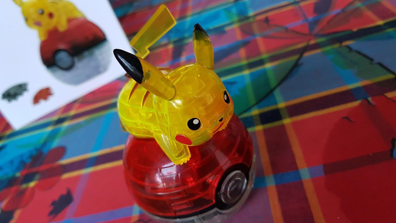 📦 UNBOXING : Le puzzle 3D Pikachu et sa Pokeball (Pokemon) 