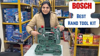 Bosch Hand tool kit -52 pcs for Engineers | Electricians | Plumbers | Home Use &amp; Industries use .