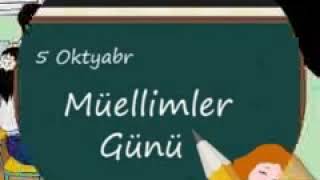 5Oktyabr Mellimler Gunu