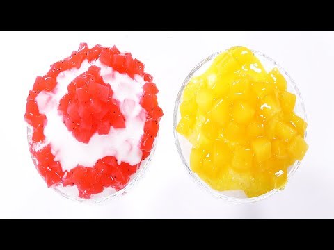 【ASMR】かき氷スライム【音フェチ】FOOD SLIME【SlimeTube】