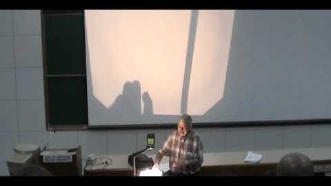 Erich Vogt Lectures at the Tel Aviv University - Day I