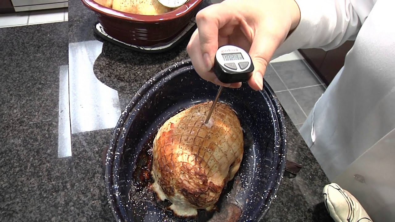 How to Take a Turkey's Temperature Video and Steps