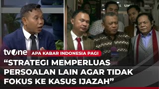 Kuasa Hukum Roy Suryo: Pertemuan di Solo adalah Strategi Kubu Jokowi | AKIP tvOne