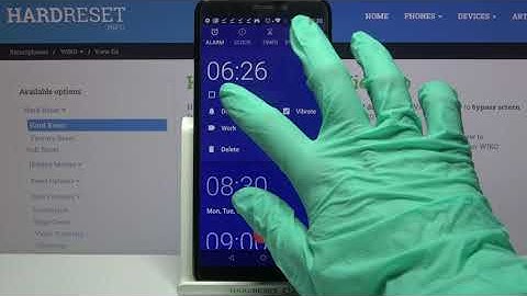 How to Customize Alarm Clock on WIKO View Go – Alarm Clock Managing