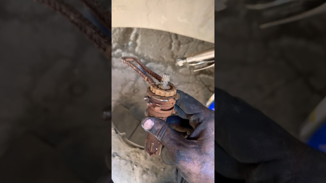 Opening the rusty mechanism