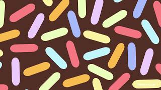 Pastel Sprinkles | Animated Background | Cute Ambient Visuals screenshot 3