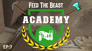 Let's Learn Modded Minecraft 1.16.5 #7 Powah Reactors (FTB Academy) screenshot 1