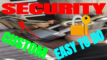 DIY how to build a chain-link fence SECURITY CHAIN WELDED part 42
