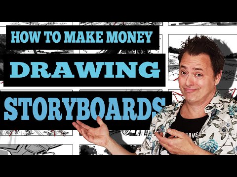 Come fare soldi disegnare storyboard commerciali!