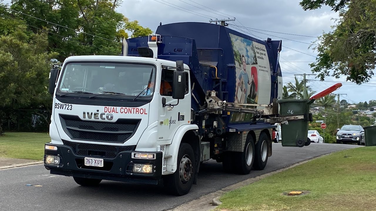 Brisbane waste in BSW723 with the waste legend Ayden YouTube