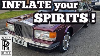 I fitted NEW WHITEWALL TYRES to my Rolls-Royce Silver Spirit, and the results are INCREDIBLE ! Ep.30
