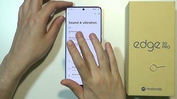 How to Find & Manage Sound Settings on Motorola Edge 50 Pro