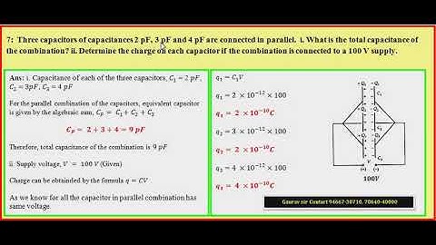 Class 12 physics ex. 2.7 chapter 2 ncert numericals (in hindi)