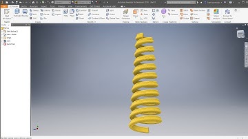 Autodesk Inventor 2018 : 7 : 3D Coil