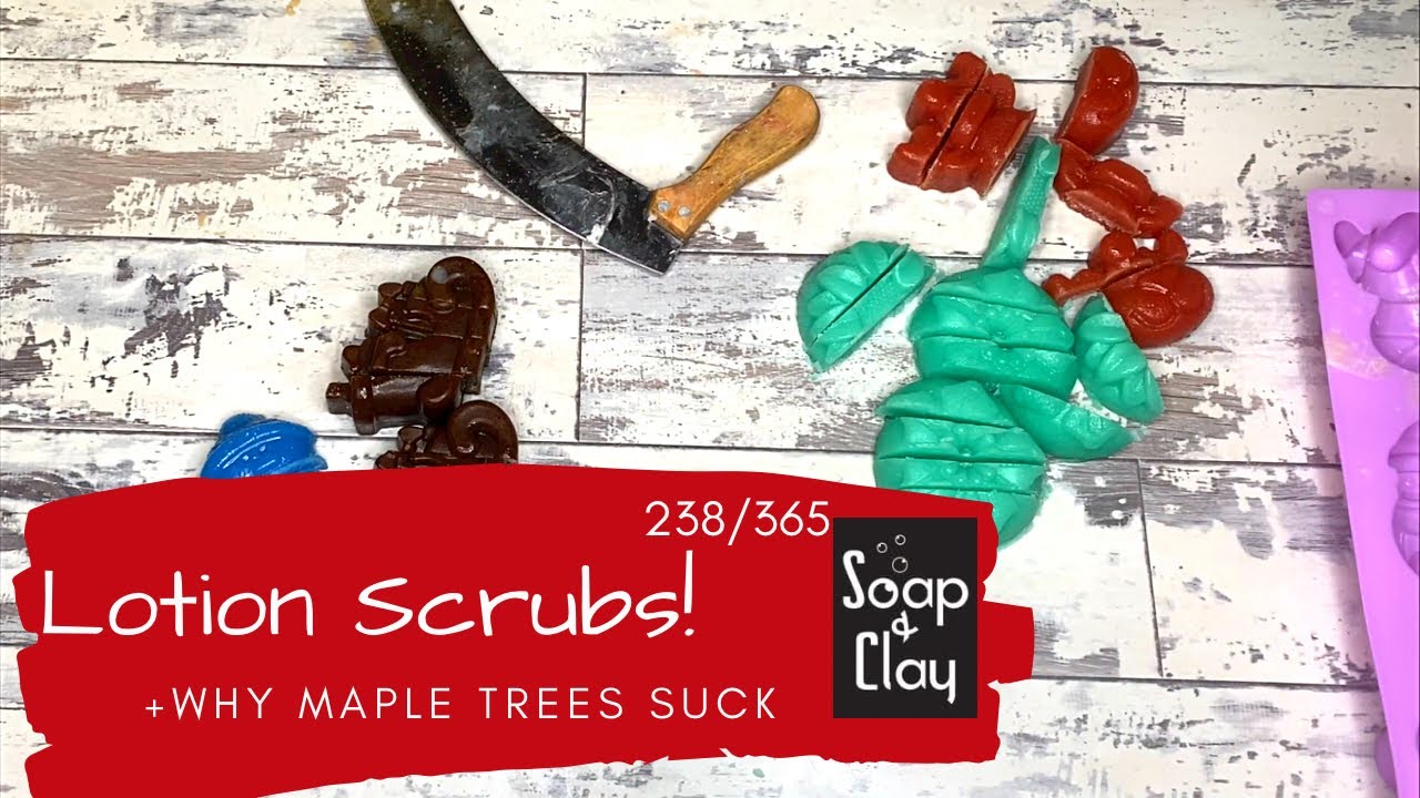 Exfoliating Lotion Bars...AKA Scrubees | Never gonna find a new name | Day 238/365