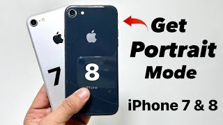 How to Enable Portrait Mode on iPhone 7 & iPhone 8 (Portrait Mode on Single Camera iPhone) screenshot 2