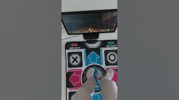 Doom E1M1 on a dance pad